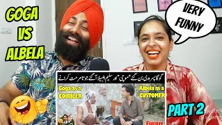 Reacting to Goga as a Cobbler (PART 2) | Saleem Albela as a customer | PunjabiReel TV