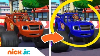 Spot the Difference #17 w/ Blaze, PAW Patrol & Blue's Clues! | Nick Jr.