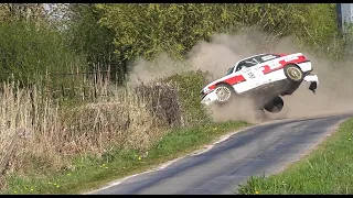 Rallye de la Lys 2022 Crashes, Mistakes & Jump [HD]