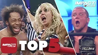 5 Most SHOCKING Upsets in IMPACT Wrestling History | IMPACT Plus Top 5