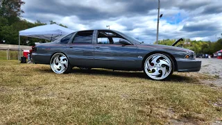 1996 Chevrolet Impala SS on 24" Rucci Forged Wheels ChattTownExclusive Car Show