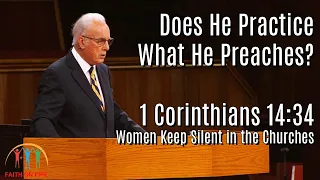 John MacArthur: 1 Corinthians 14:34 Women Keep Silent in the Churches