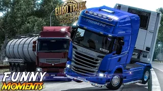 Euro Truck Simulator 2 Multiplayer Funny Moments & Crash Compilation #97