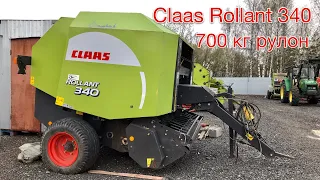 Claas Rollant 340 Обзор Лидера рулонного пресс подборщика