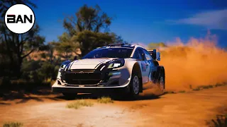 EA WRC 23 | Ford Puma WRC | Kenya - Kanyawa Stage | First run!