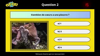 QUIZ 100% Animaux #2 - Culture Générale - 20 Questions