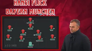 FIFA 23|How to play like Hans Dieter Flick Bayern 2020/21|Formation & Tactic