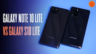 Сравнение Galaxy Note 10 Lite vs Galaxy S10 Lite