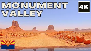 Monument Valley 4K drive (Scenic Loop) - Arizona