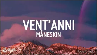 Maneskin | Vent'anni | Full HD (Lyrics) Music Video
