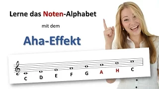 Spielend Noten lernen – So lernst du das Noten-Alphabet mit dem Aha-Effekt