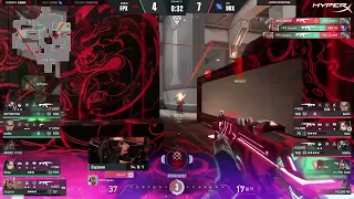 FPX zyppan just casually clicks 4 DRX heads  - Valorant champions eliminations
