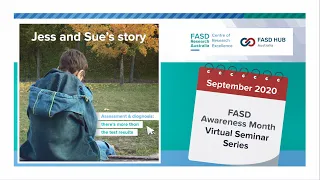 FASD Awareness Month Virtual Seminar Series 2020: Jess & Sue's Story