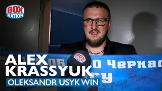 Alex Krassyuk REVEALS CONVERSATION With Fury Family After Epic Fight