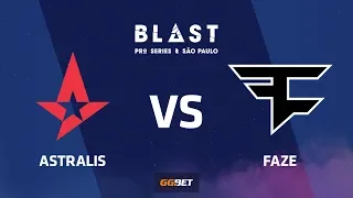 Astralis vs FaZe, overpass, BLAST Pro Series Sao Paulo 2019