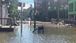 Ida brings massive flooding to Hoboken, N.J.