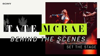 Tate McRae - she’s all i wanna be (bts at my fan-created performance) | #SetTheStageWithTate