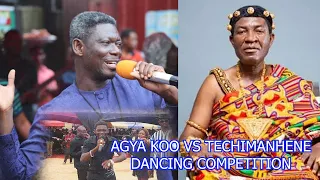 THE KING KONG OF LIVE BAND, AGYA KOO IN A COMPETITION WITH TECHIMANHENE IN A SHOCKING MOMENT BUT...