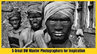 5 Great Black and White Master Photographers for inspiration | Masters of Photography