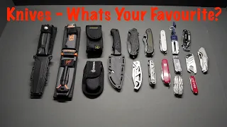 What Knives Do I Own - My Knife Collection.