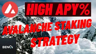 High APY% Staking Strategy on Avalanche Crypto (Benqi, Beefy Finance) #crypto #yieldfarming