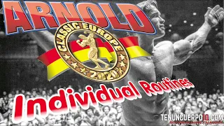 Bodybuilding IFBB Elite PRO individual routines at Arnold Classic Europe 2020