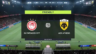 Olympiakos vs AEK Athens F.C. (13/02/2022) Super League 1 Greece FIFA 22