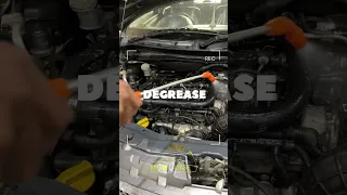 SUPER CLEAN dirty engine with Steam | Engine | Steam | Detailing