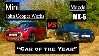 2016 Mazda MX-5 vs Mini John Cooper Works - Inside Lane