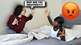 Why Are You CHEATING On Me Prank!!? ( BACKFIRES)