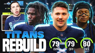 I MADE THE TITANS A SUPER TEAM IN ONE OFF SEASON! 10 YEAR TITANS REBUILD