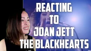 Reacting to Joan Jett & the Blackhearts - I hate myself for loving you