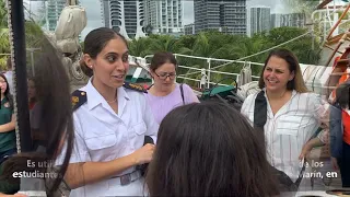 Visita al buque-escuela Juan Sebastián de Elcano - G W Carver Middle School