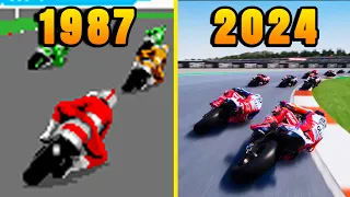 Evolution of MotoGP Games 1987 - 2024