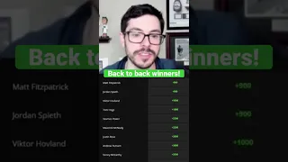 🔥INSANE SPORTS BETTING RUN! | I PREDICTED BACK TO BACK GOLF WINNERS!!!