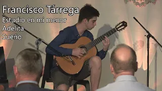Estudio en mi menor + Adelita + Sueño - Francisco Tárrega (performed by Paul Liro)