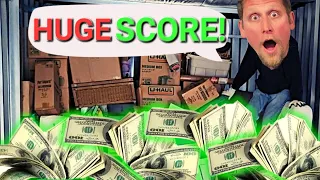 $20,000 FOUND in units! ~ Back of Storage Locker STACKED with CASH!