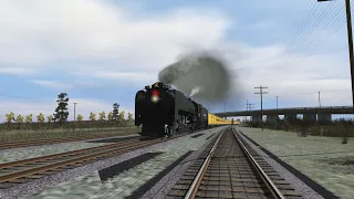 Trainz 2019: Union Pacific 844 Excursion Run