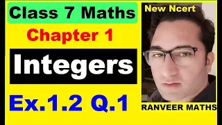 Q.1 Ex.1.3 Chapter:1 Integers | Ncert Maths Class 7 | Cbse