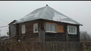 Жизнь в заброшенной деревне. Ремонт старого дома. Установили пластиковые окна. Запенили все швы#101