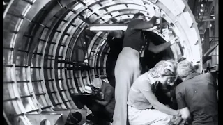 Women Fill Men's Factory Jobs During World War II