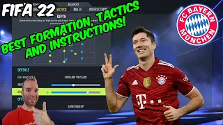 FIFA 22 - BEST FC BAYERN MUNICH Formation, Tactics and Instructions