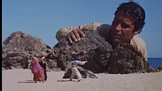 The three worlds of Gulliver 1960 washed away scene