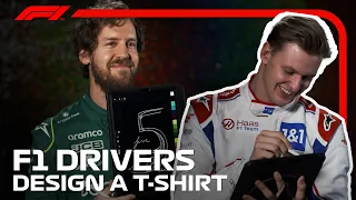 Drawmula 1: F1 Drivers Design T-Shirts!