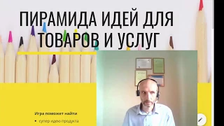 Мастер-класс "Поиск качественной идеи для товаров и услуг для бизнеса"