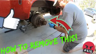 Servicing the Brakes on a Dana 70 Full Float Rear Axle