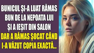 Bunicul și-a luat rămas bun de la nepoata lui și a ieșit din salon. Dar a rămas șocat când i-a văzut