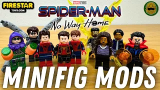 Minifig Mods: Spider-Man: No Way Home! Upgrading LEGO® Minifigures with Firestar Toys Custom Parts