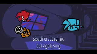 Friday Night Funkin': South (ERECT Remix) but AGOTI sing | GrammerNight