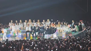 나하은 댄스에 감탄한 워너원+방탄소년단(BTS),블랙핑크(BLACKPINK),모모랜드,워너원,여자친구 Reaction@181201 MMA [ 4k Fancam/직캠